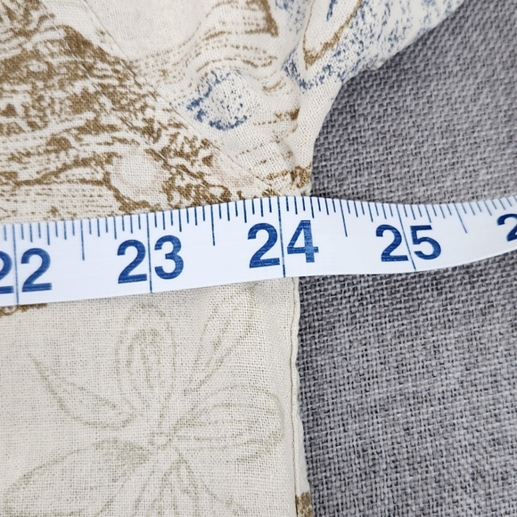 Vintage Bruno 100% Silk Hawaiian Themed Button Down Casual Pocket Shirt. Large. - Picture 6 of 7